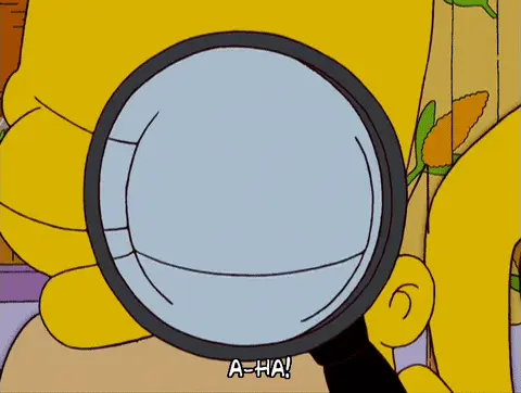 It's important for local business owners to have a good understanding of how local SERPs work. Homer Simpson conducting research on landing pages for his website