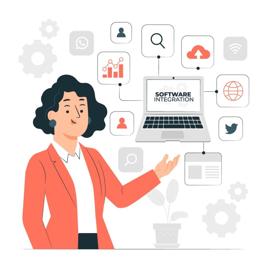 Integrating chatbots with other business tools can enhance efficiency and improve the customer experience. Chatbots can integrate with other tools