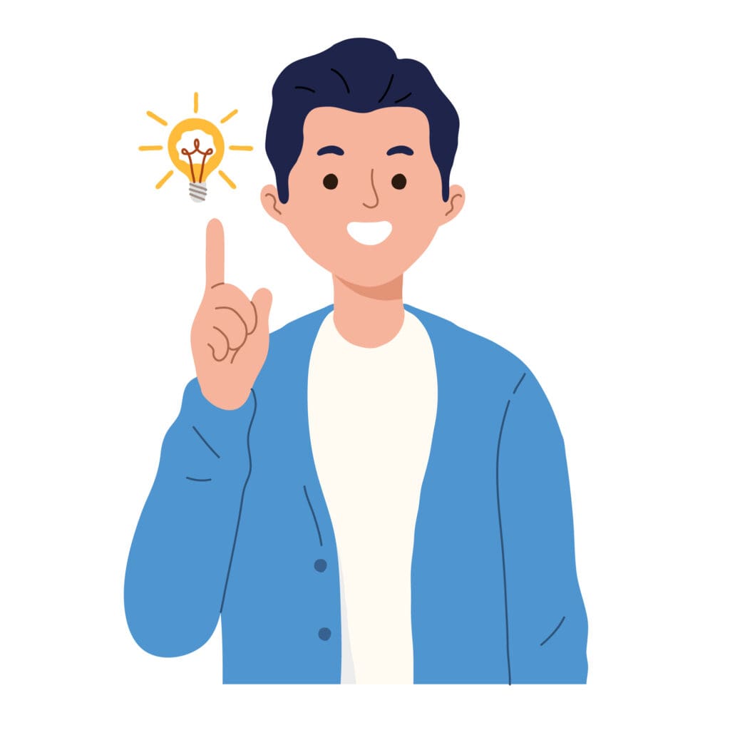 Programmatic advertising boosts local business success by increasing customers and online sales A creative ad featuring a man holding a light bulb, promoting digital marketing.