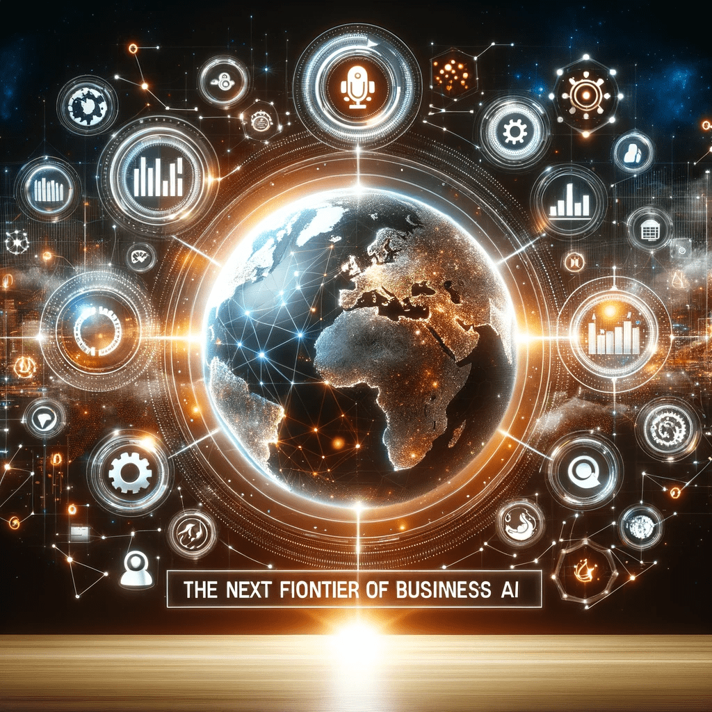 The new frontiers of harnessing AI in business. The new frontiers of harnessing AI in business.