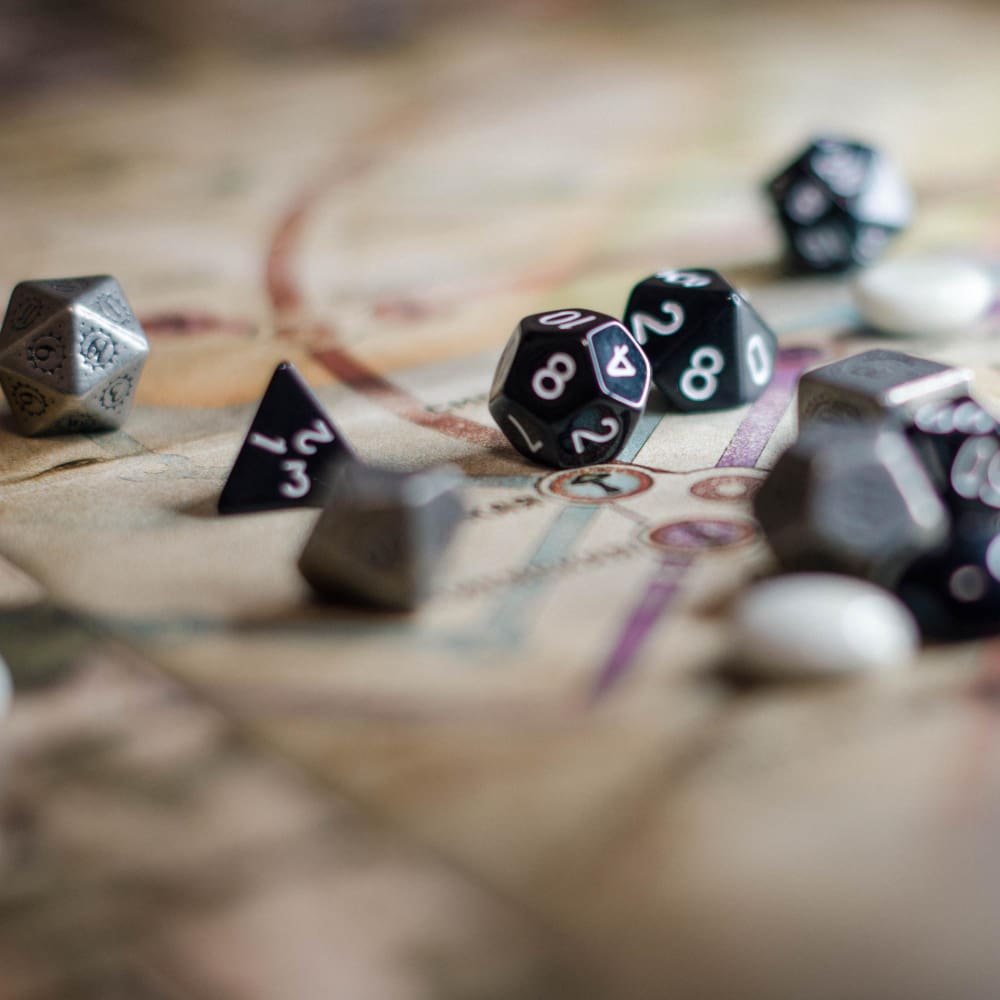 Programmatic advertising technology may appear complex to local businesses that are new to it. A group of dice on a digital map.