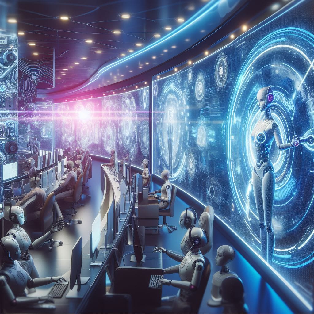 AI can improve customer service for small businesses by providing 24/7 support. AI can improve customer service for small businesses by providing 24/7 support.