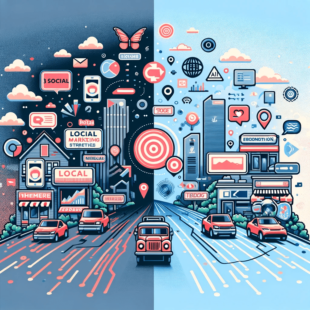The evolution of local marketing strategies. The evolution of local marketing strategies shows how AI transforms local marketing into a personalized experience.